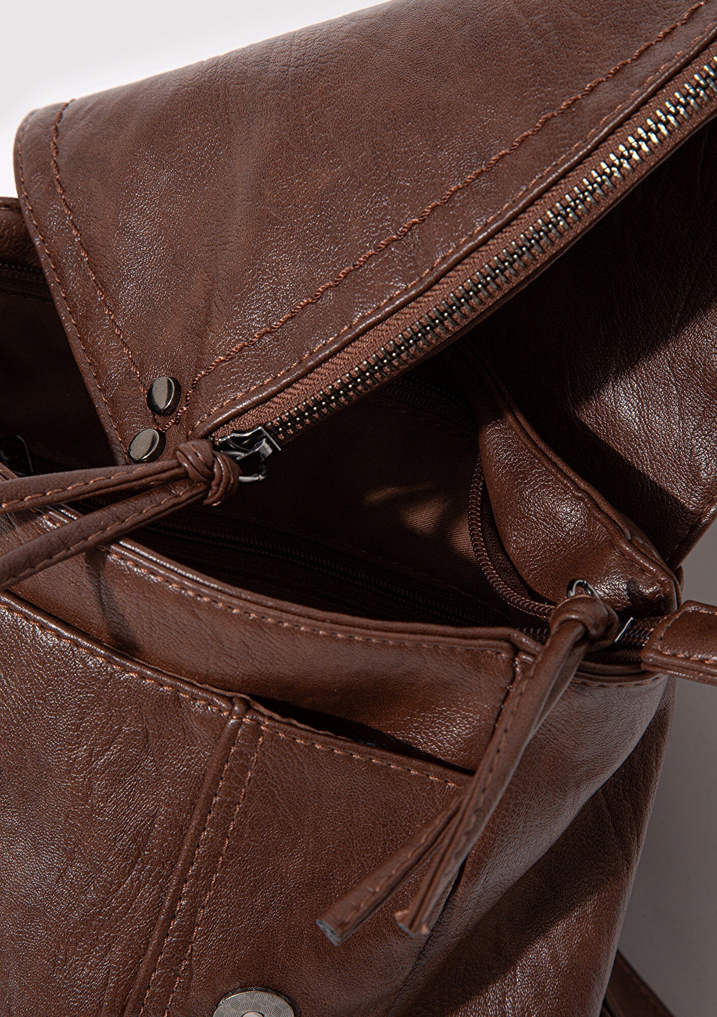 Brown Backpack