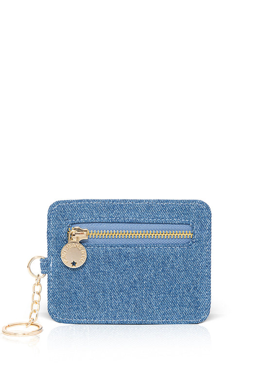 Denim Card Holder