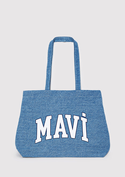 Indigo Shopper Bag