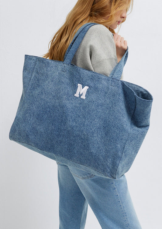 Blue Shoulder Bag
