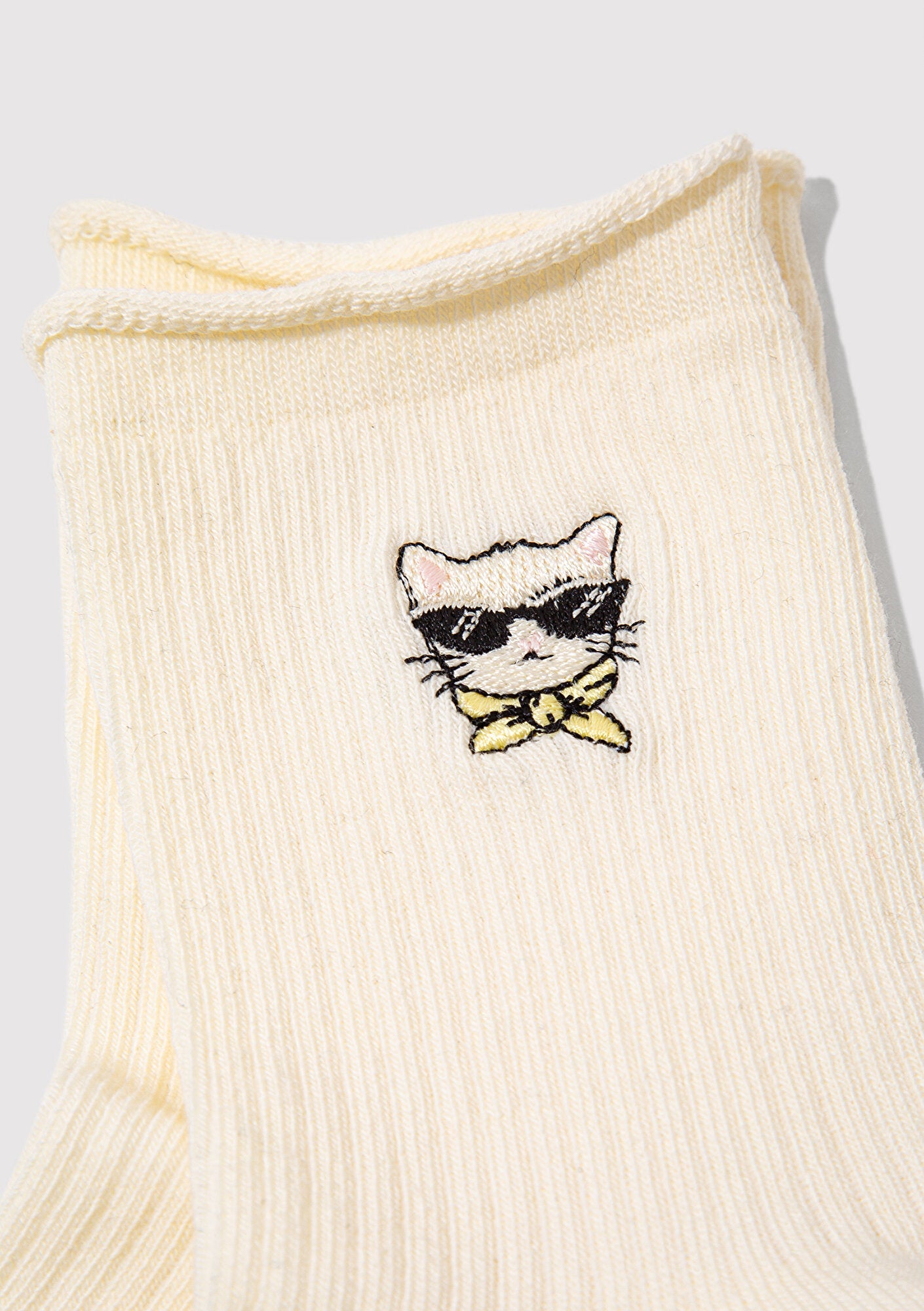 Ecru Socket Socks