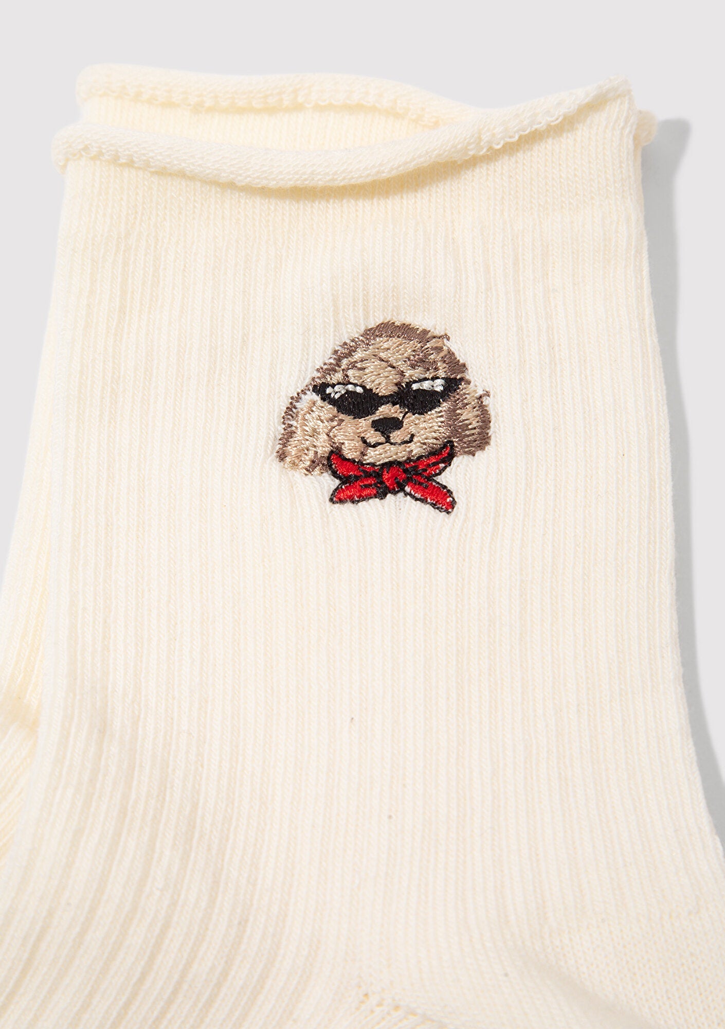 Ecru Socket Socks