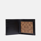 3-In-1 Wallet In Signature Canvas - COACH Saudi Arabia Official Site