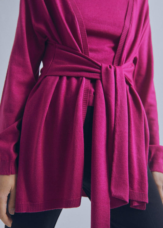 32461009-Bow dress-Mauve