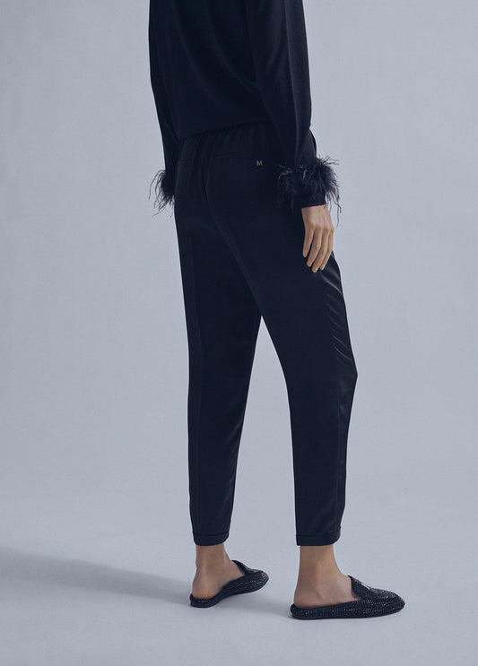32467029-Satin joggers-Black