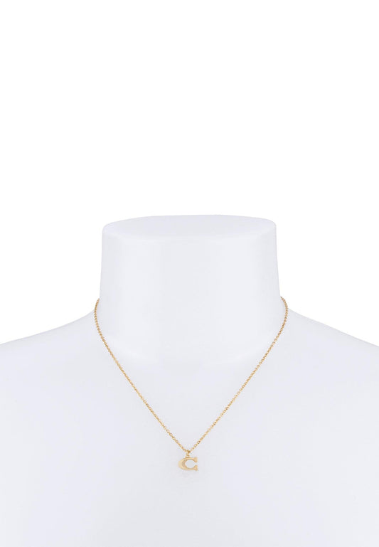 Signature C Starter Necklace-335949GLD-Shiny Gold