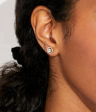 386994gld-pave halo stud earrings-gold