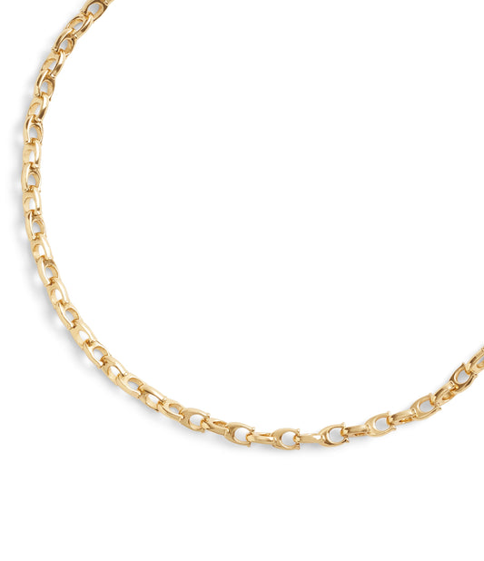 37470294GLD-Signature C Chain Choker Necklace