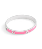 37479243RHO-Signature C Enamel Bangle Bracelet-Pink