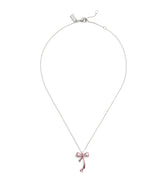 37491613RHO-Bowtique Pearl Pendant Necklace-Pink