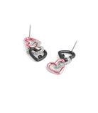 37491644RHO-Signature Heart Link Drop Earrings-Multi