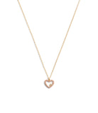 37493516GLD-Signature Pavé Heart Jewelry Set-Pink