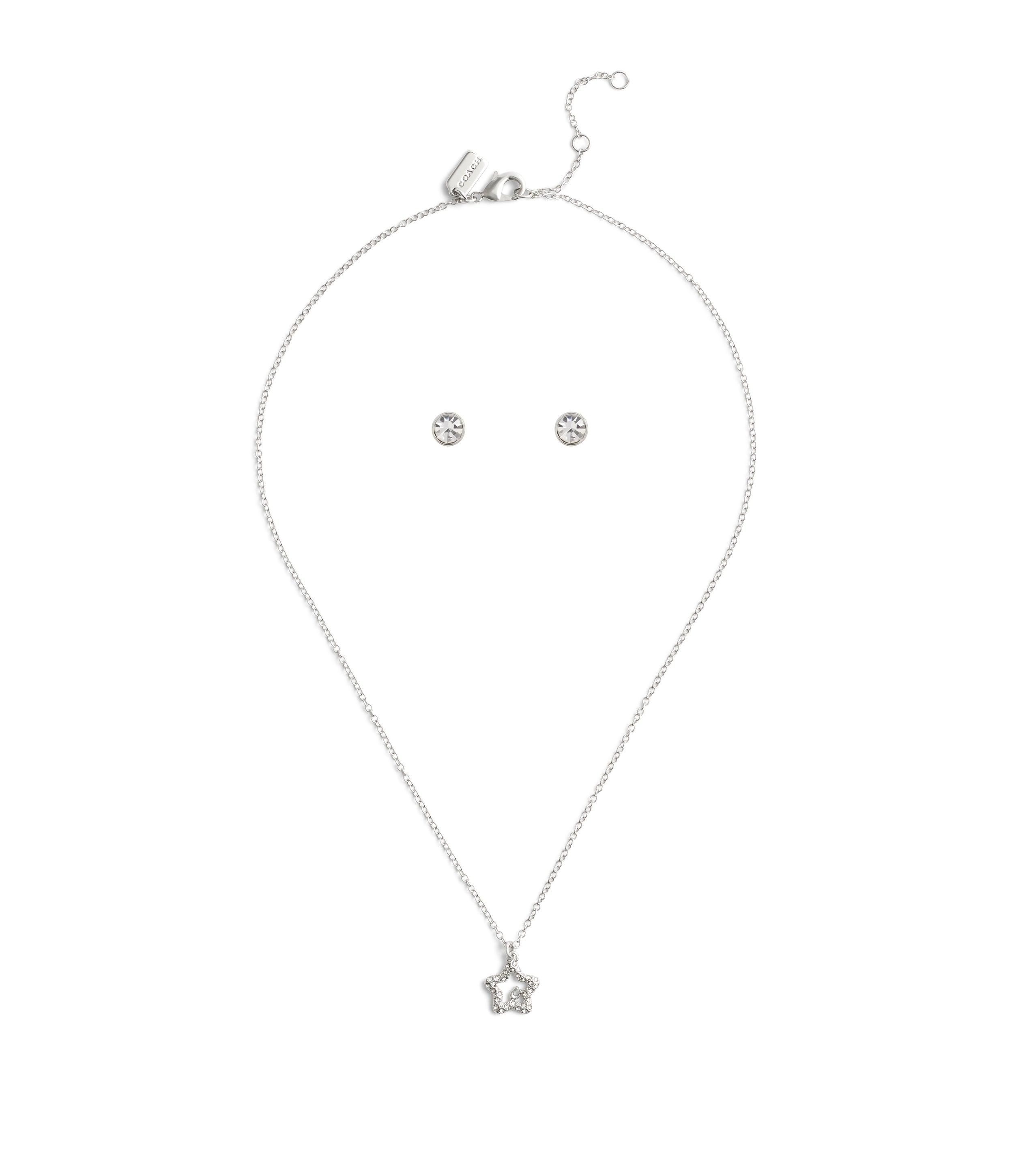 37493577RHO-Signature Pavé Star Jewelry Set-Crystal