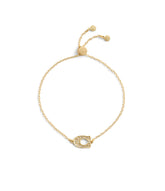 37493598GLD-Signature Pavé C Slider Bracelet-Gold