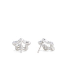 37493614RHO-Signature Pavé Star Stud Earrings-Light Blue