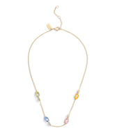 37506219GLD-Signature Pavé C Strand Necklace-Multi