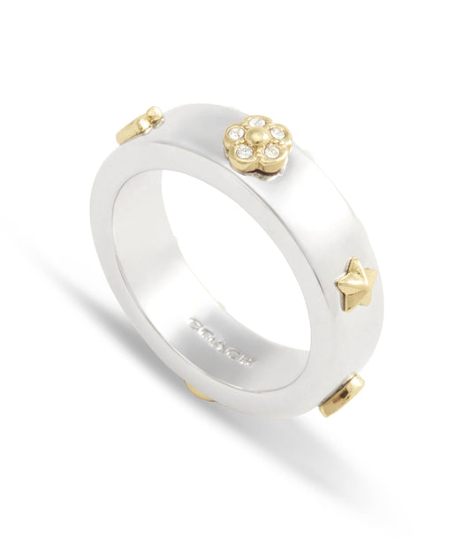 37517780TWO-Double Bill In Rodeo Print-Twotone- Rhod/Gld