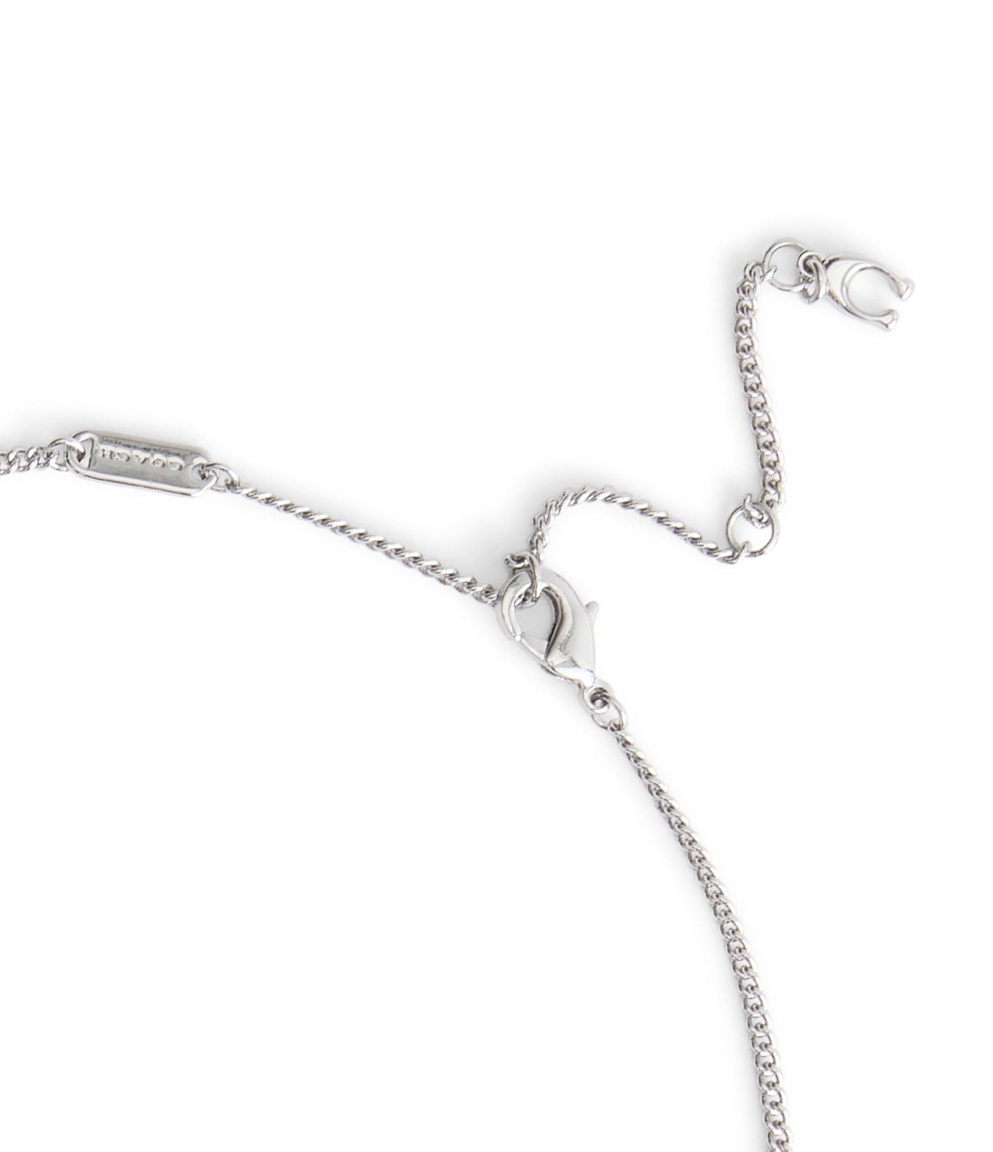 37541358RHO-Signature Tea Rose Strand Necklace-Rhodium