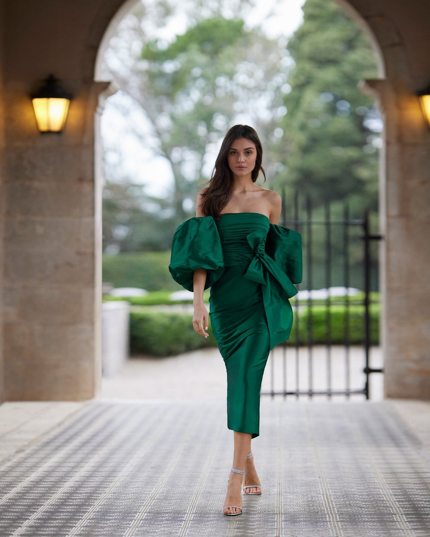 Emerald Cocktail Dress