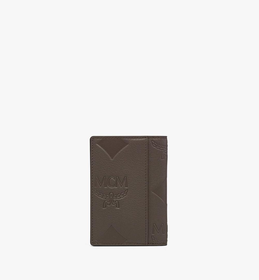 MXADATA04FF001-Aren Bifold Card Wallet in Maxi Monogram Leather|MOREL GREY