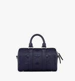 MMBFSTA01VC001-Aren Boston Bag in Maxi Monogram Leather|NAVY BLAZER