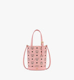 MWTEATA01PZ001-Aren Bucket Tote in Visetos|SOFT PINK