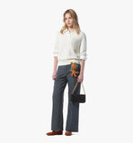 MYZFSTA01BK001-Aren Chain Crossbody in Maxi Monogram Leather|BLACK