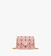 MYLFATA03PZ001-Aren Chain Wallet in Visetos|SOFT PINK