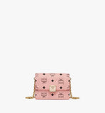 MYLFATA03PZ001-Aren Chain Wallet in Visetos|SOFT PINK