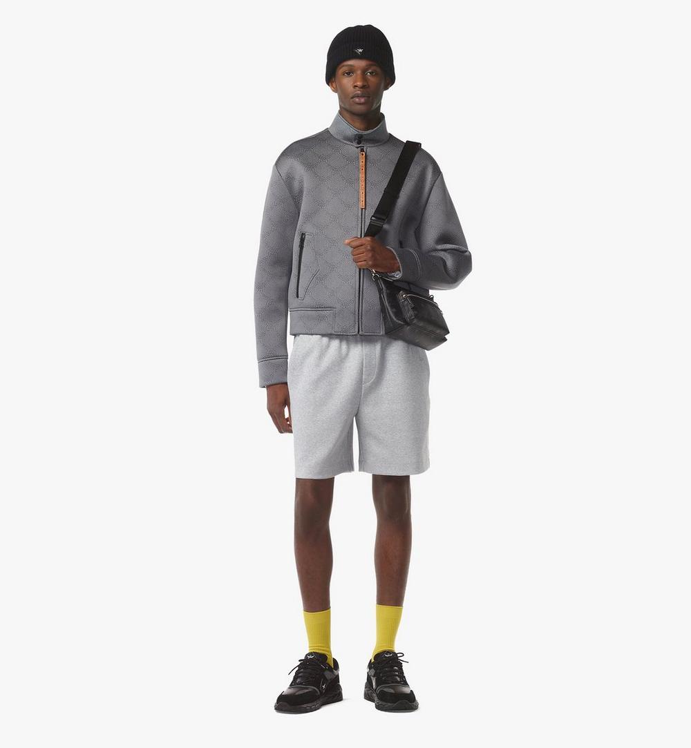 MMRFSTA05BK001-Aren Crossbody in Visetos|BLACK