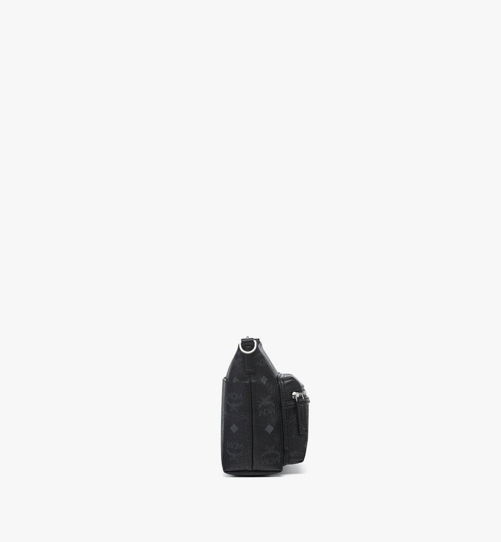 MMRFSTA05BK001-Aren Crossbody in Visetos|BLACK