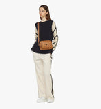 MMRAAKC02CO001-Aren Crossbody in Visetos|COGNAC