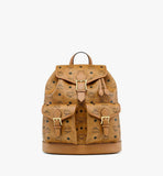 MWKFATA01CO001-Aren Drawstring Backpack in Visetos|COGNAC