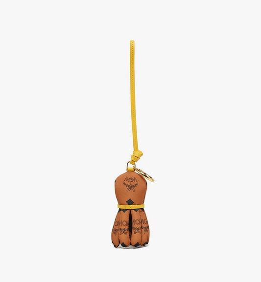 MXZFSTA06CO001-Aren Octopus Charm in Monogram Nylon|COGNAC