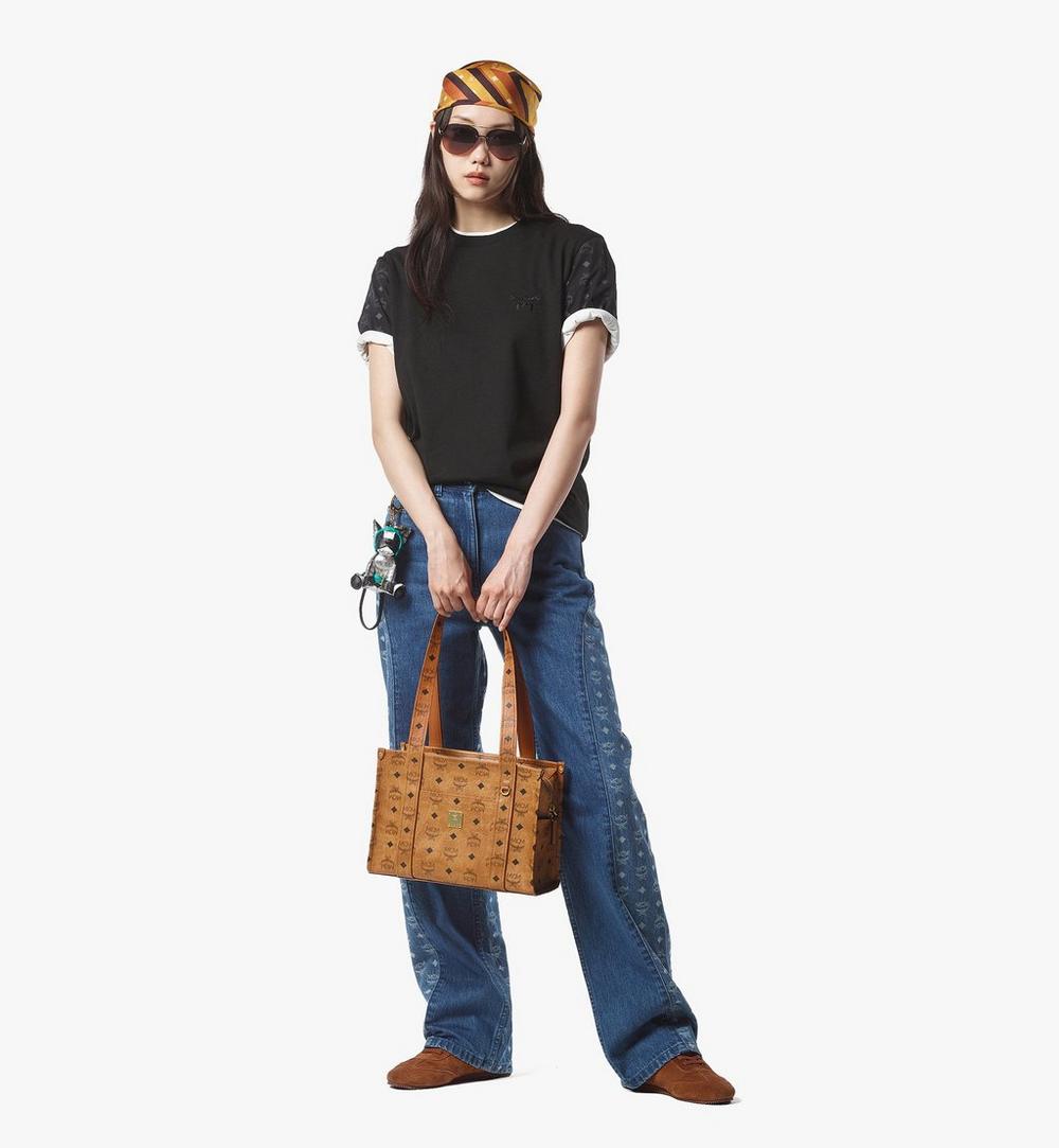 MWTFATA01CO001-Aren School Tote in Visetos|COGNAC