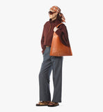 MWPFSTA02CK001-Aren Shopper in Nappa Leather|TERRACOTTA