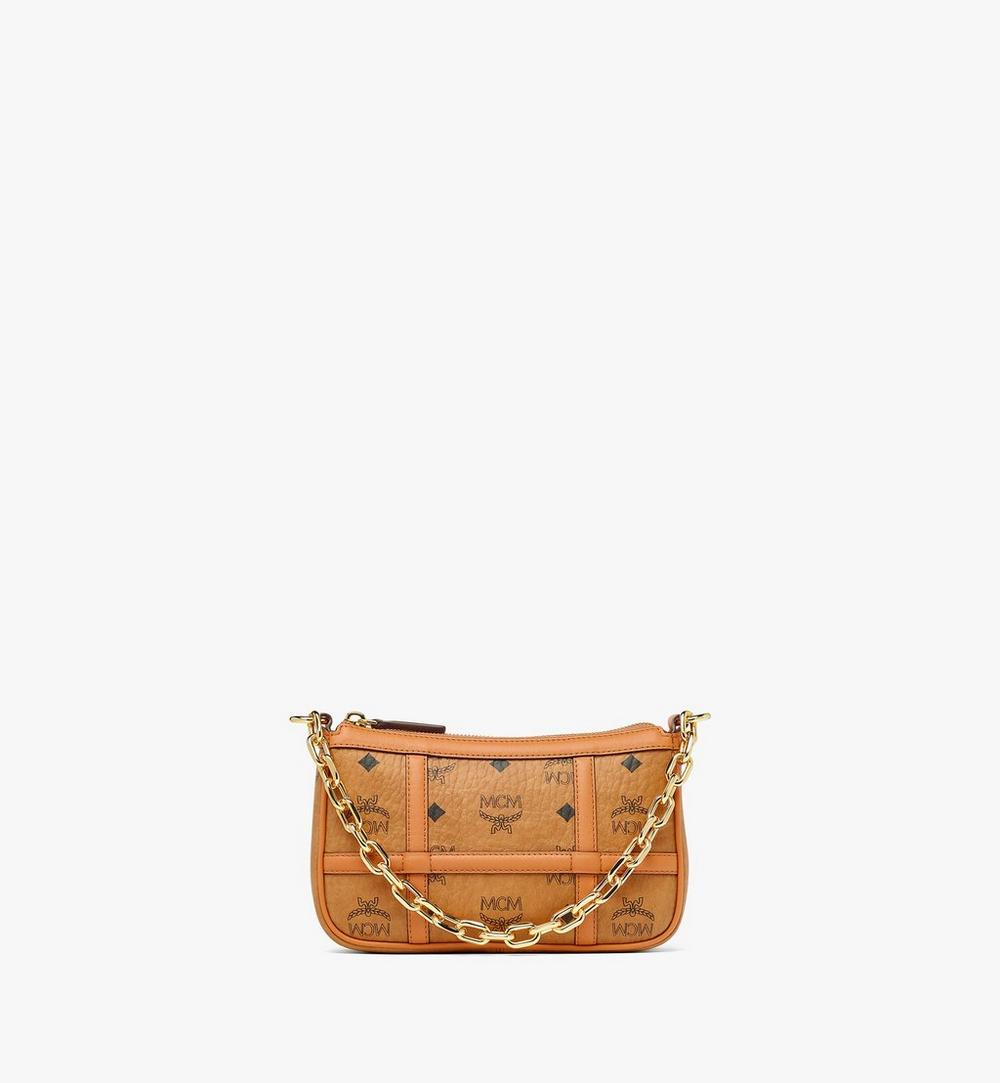 MWSFSTA02CO001-Aren Shoulder Bag in Visetos|COGNAC