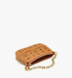 MWSFSTA02CO001-Aren Shoulder Bag in Visetos|COGNAC