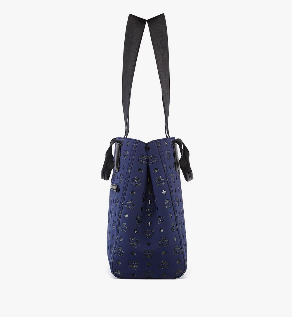 MMTFSTA03VC001-Aren Tote in Monogram Neoprene|NAVY BLAZER