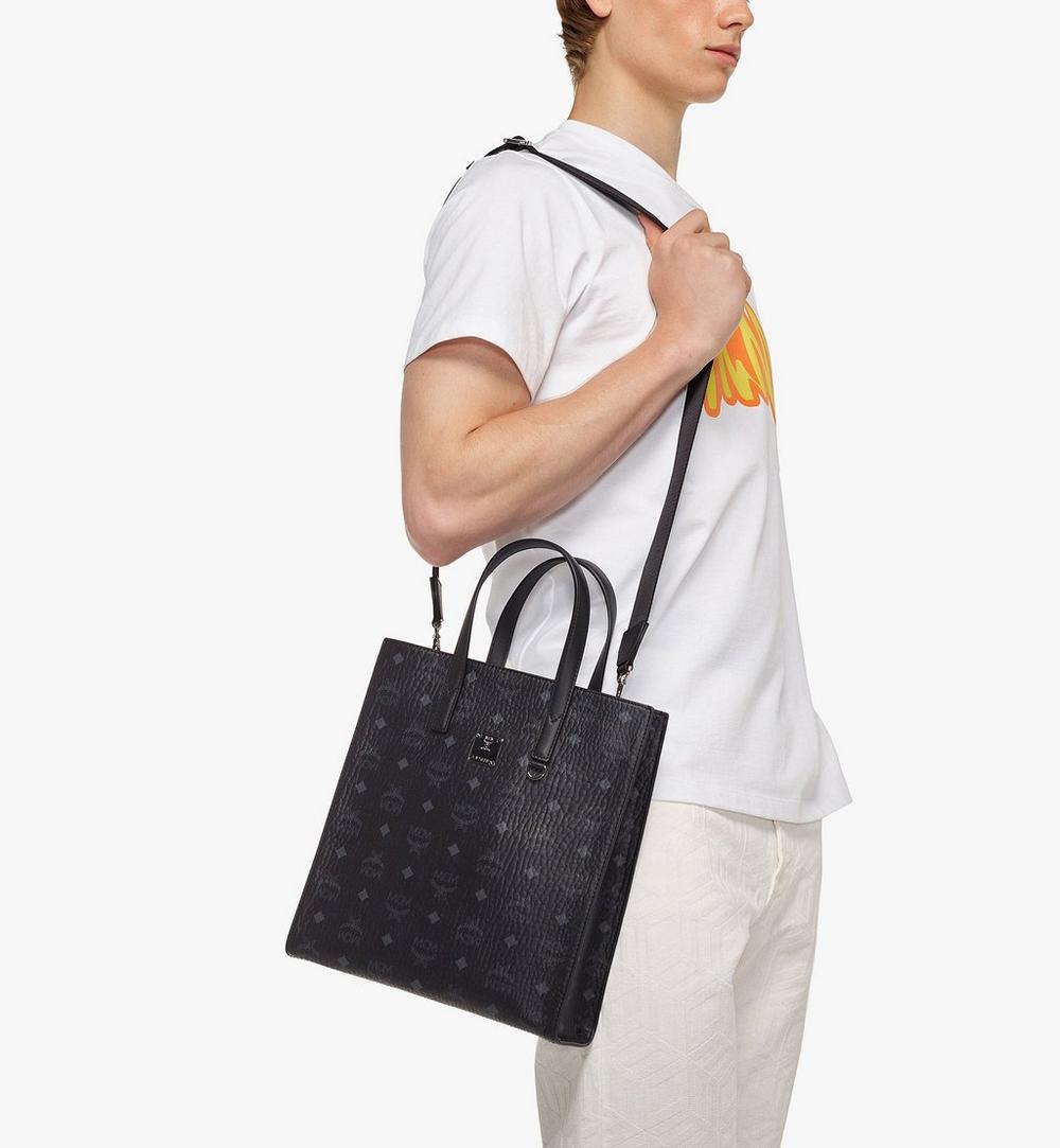 MMTCSKC03BK001-Aren Tote in Visetos|BLACK