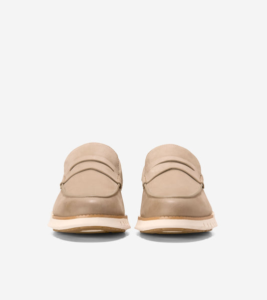 C40538:CH DARK LATTE NUBUCK / NATURAL TAN/ IVORY