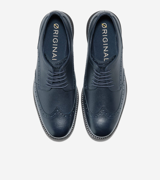 C38318:NAVY BLAZER SAFFIANO/BLACK