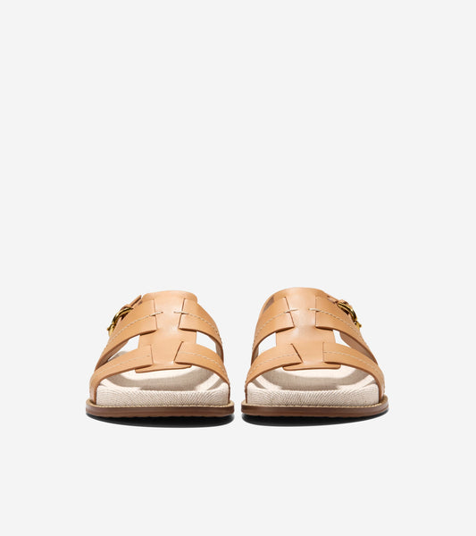 W32744:BISCUIT LTHR/NATURAL CANVAS