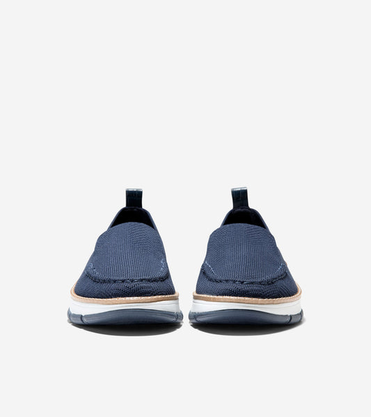 W32504:NAVY BLAZER KNIT/CROC PRINT/WHITE