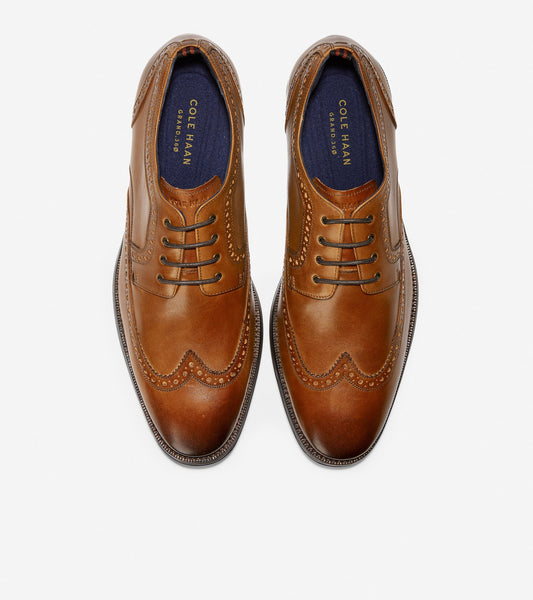 ColeHaan-Jefferson Grand 2.0 Wingtip Oxford-c30100-British Tan