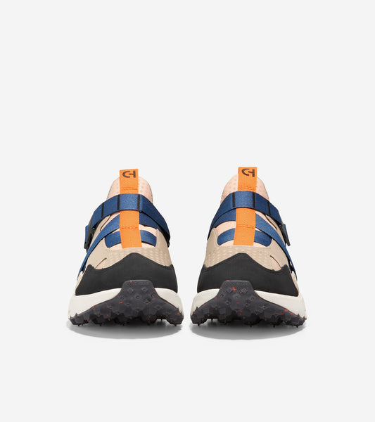 C36596-Men's 5.ZERØGRAND Monk Strap Running Shoe-Dune-Sesame-Silver Birch