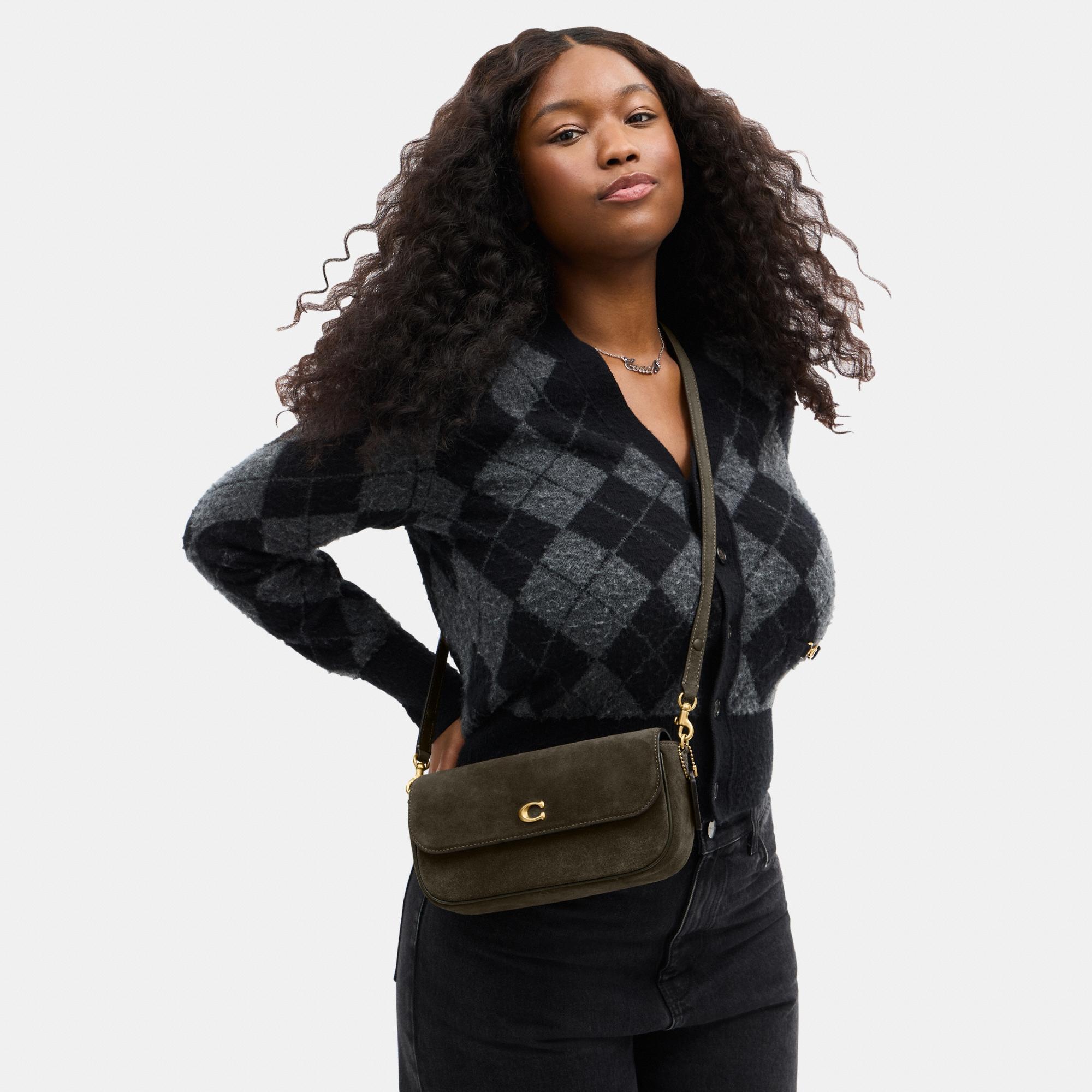 CCD07-Brook Flap Chain Bag-B4/Olive