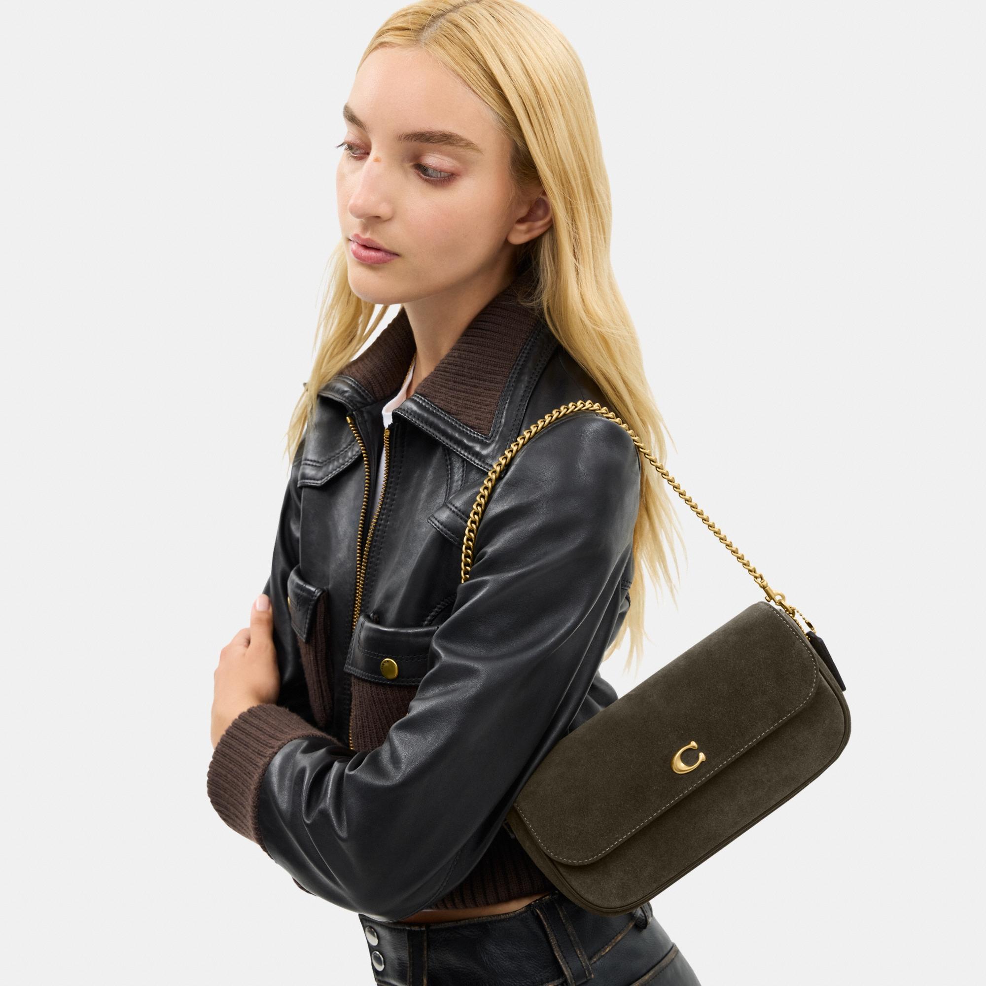 CCD07-Brook Flap Chain Bag-B4/Olive