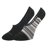 CHM201LN03002-2Pk Stripe Liner-Black