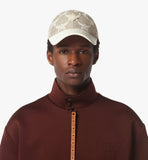 MECFSMM01I9001-Classic Cap in Lauretos Denim Jacquard|OATMEAL